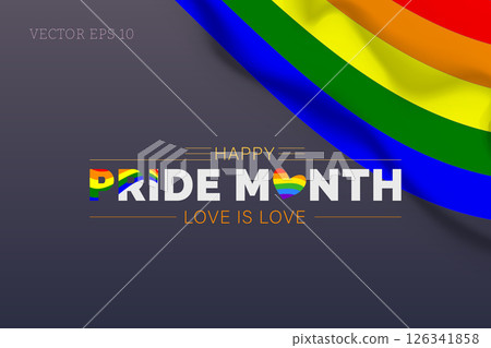 Love Is Love Rainbow Arch Pride Poster 126341858