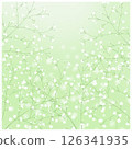 滿天星在綠色 126341935
