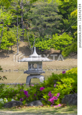 萬博紀念公園：日本庭園的真嗣池 126342434