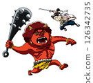 Final Battle! Momotaro vs. Red Demon 126342735