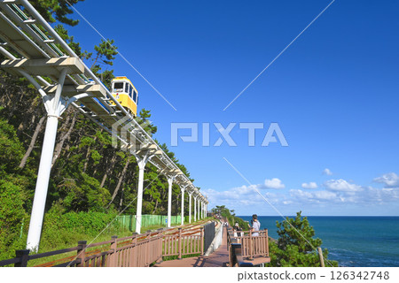 [Korea/Busan] Haeundae Blue Line Park Sky Capsule and Promenade 126342748