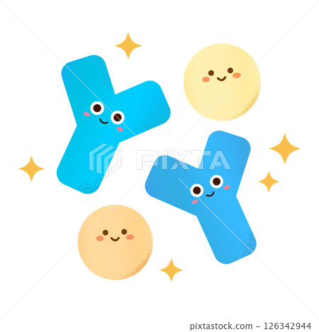 手繪可愛的雙歧桿菌插圖 126342944