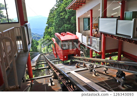 Hikosan Slope Car: A popular tourist spot in Soeda Town, Fukuoka Prefecture 126343093