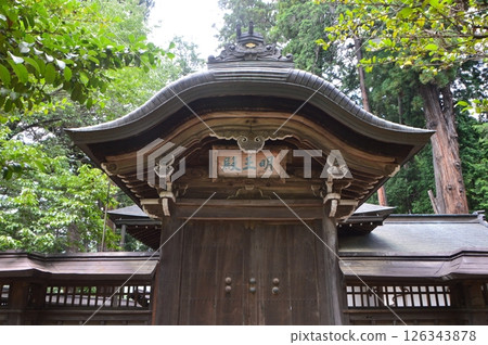 惠林寺的「妙王殿」（山梨縣甲州市鹽山鄉屋市） 126343878