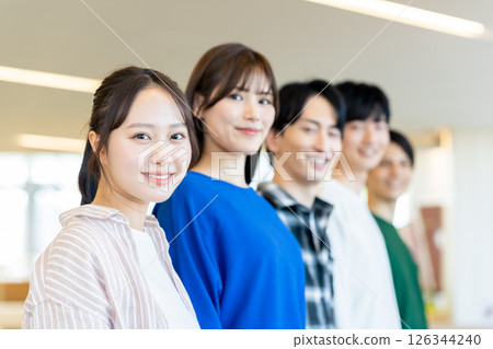 Male and female university students. Photo courtesy of Denpa Gakuen, Tokyo Electronics College. Male and female university students. Photo courtesy of Denpa Gakuen, Tokyo Electronics College. 126344240
