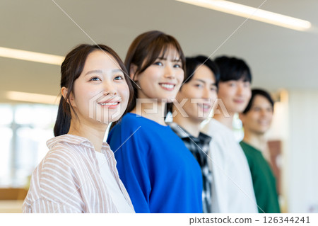 Male and female university students. Photo courtesy of Denpa Gakuen, Tokyo Electronics College. Male and female university students. Photo courtesy of Denpa Gakuen, Tokyo Electronics College. 126344241