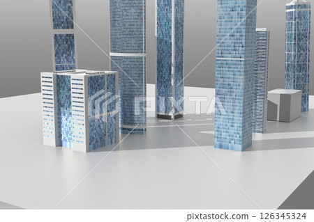 double exposure of skyscrapers double exposure of skyscrapers 126345324