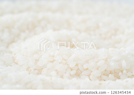 大量米（白米）的背景 126345434