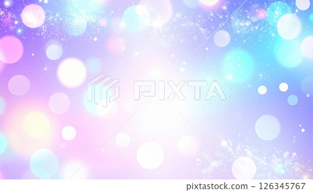 AI Image: Colorful light bokeh 126345767