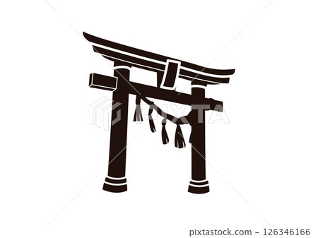 牌坊剪影 牌坊剪影 126346166