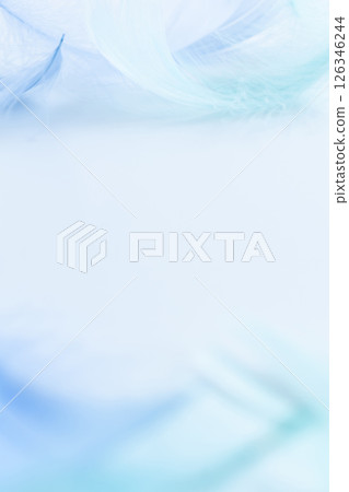 Mourning postcard feather background material 126346244