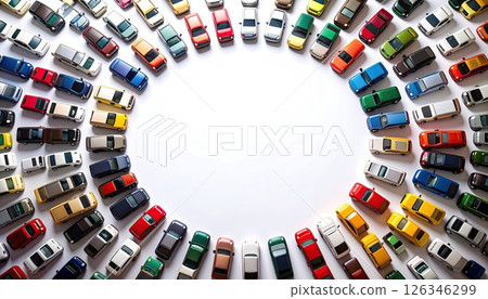 AI 圖片:大量微型汽車車架材料 AI 圖片:大量微型汽車車架材料 126346299