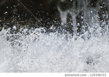 Intense water flow Intense water flow 126346331