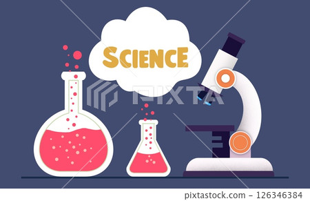 laboratory equipment graphic, chemistry flask microscope, chemical reaction, science experiment setup with colorful test tubes, scientific research symbol, educational materials focusing on chemistry laboratory equipment graphic, chemistry flask microscope, chemical reaction, science experiment setup with colorful test tubes, scientific research symbol, educational materials focusing on chemistry 126346384