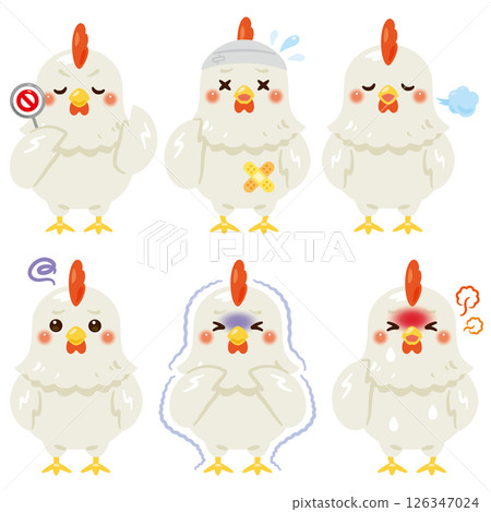 各州雞角色插圖集 各州雞角色插圖集 126347024