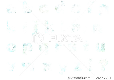 字母 1 小寫缺口白牆紋理 126347724