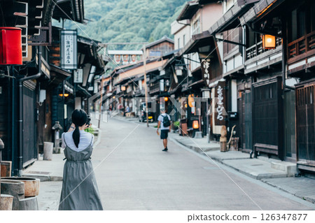 <Narai-juku> Post town in Kiso, Nagano Prefecture 126347877