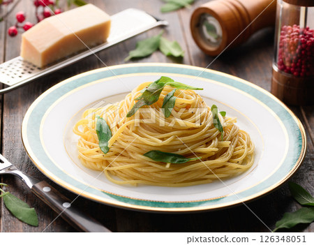 鼠尾草奶油意麵（奶油鼠尾草意麵） 126348051