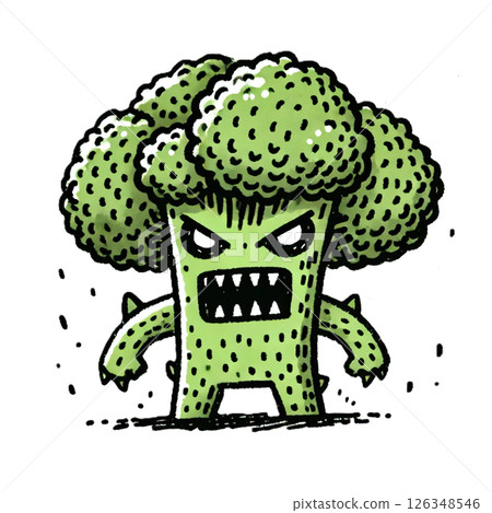 Vegetable Monster 126348546