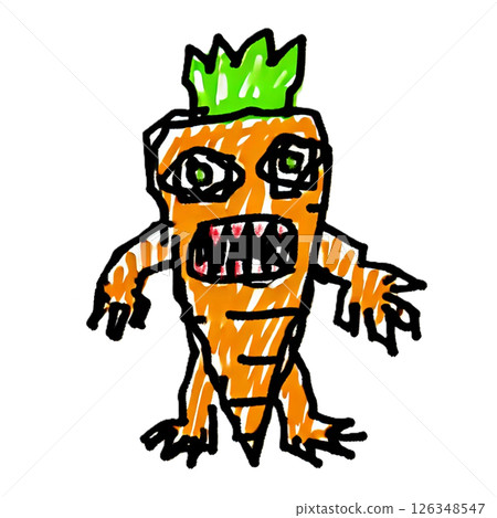 Vegetable Monster 126348547