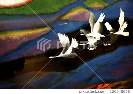 Exhibition of traditional Kaga crafts at JR Kaga Onsen Station Exhibition of traditional Kaga crafts at JR Kaga Onsen Station 126348656