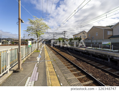 Kinunobebashi Station on the Nose Electric Railway 126348747