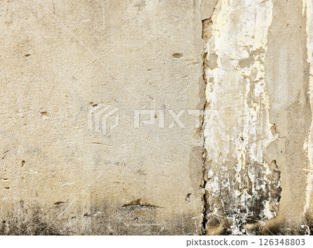 Old Broken Wall Texture for Background. 126348803