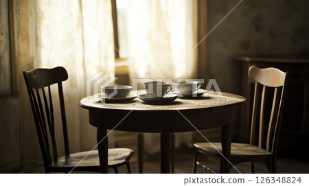 Tea cup on the table Tea cup on the table 126348824