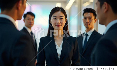 Business person to meet Business person to meet 126349173