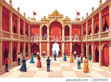 Quiet Prelude in the Palace 126349307