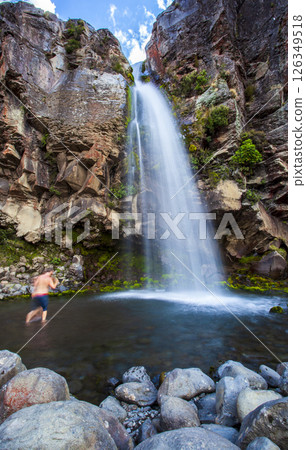 Waterfalls in Tongariro National Park 126349518
