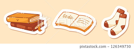 Cute color icons. 126349730