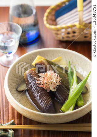 Braised eggplant 126349751