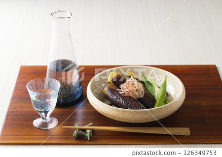 Braised eggplant Braised eggplant 126349753
