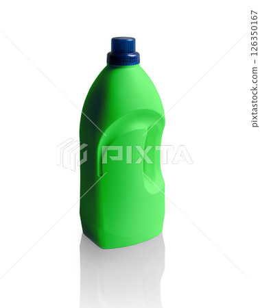 Bottle of dishwashing liquid isolated on white 126350167