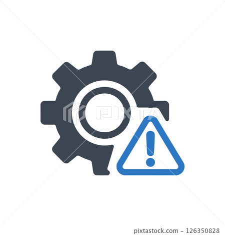Gear Alert Icon 126350828