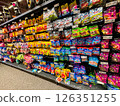 Colorful overseas confectionery shop 126351255