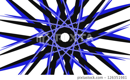 Illustration of an abstract background in blue shades 126351981