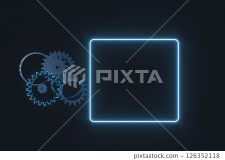gearwheel, rotation, sprockets 126352118