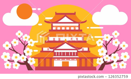 Best selling background images Japan 126352759