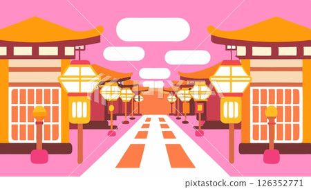 Best selling background images Japan 126352771