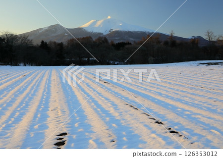 Mt. Asama snow scene 126353012