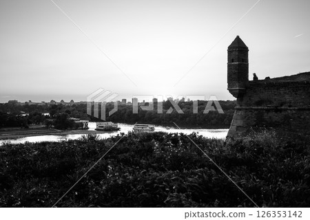 Remains of Historic Belgrade Fortress in Kalemegdan park in Belgrade, capital of Serbia Remains of Historic Belgrade Fortress in Kalemegdan park in Belgrade, capital of Serbia 126353142