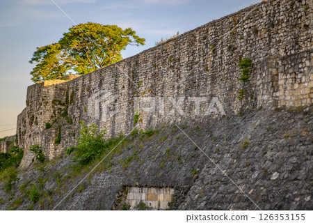 Remains of Historic Belgrade Fortress in Kalemegdan park in Belgrade, Serbia Remains of Historic Belgrade Fortress in Kalemegdan park in Belgrade, Serbia 126353155