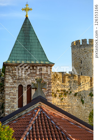Little Rose Church (Ruzica Church), Serbian Orthodox church in the Belgrade Fortress in Belgrade, Serbia Little Rose Church (Ruzica Church), Serbian Orthodox church in the Belgrade Fortress in Belgrade, Serbia 126353166