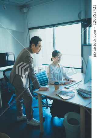 computer, boss, person 126353423