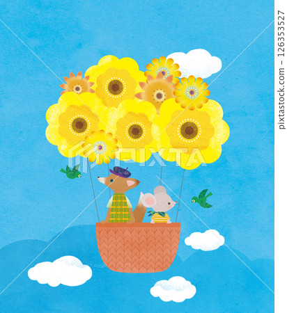 鮮花和天空 126353527