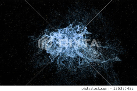 electricity, flame, fractal 126355482