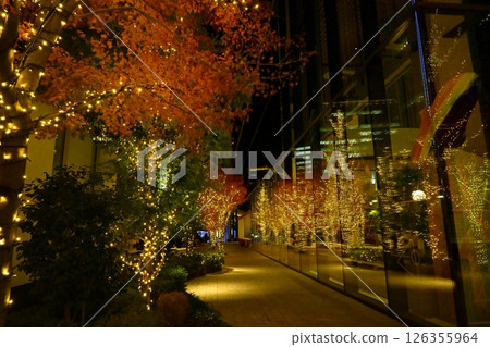 橫濱港未來大道燈光秀 126355964