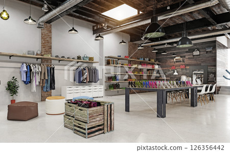 Modern office with open space 126356442